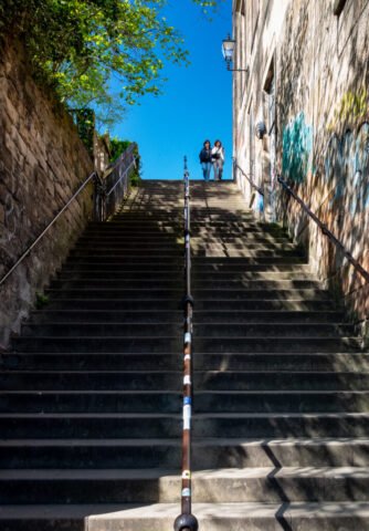Patrick Geddes steps, Edinburgh