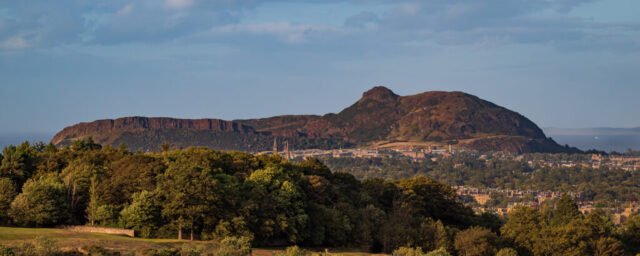 Edinburgh South East with Arthur's Seat and Salisbury Crags