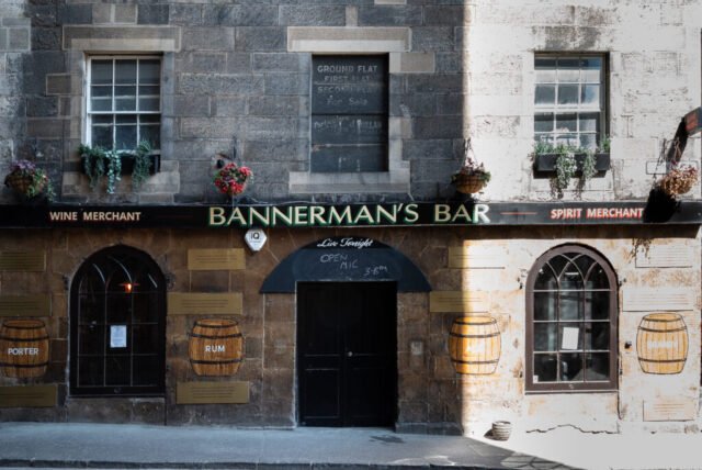 Bannerman's Bar on the Cowgate, Edinburgh