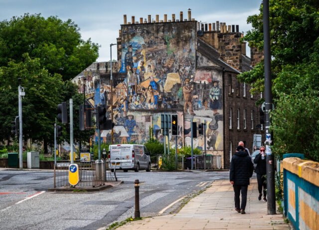 The Leith Mural, North Junction Street