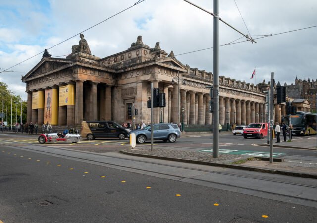 National Gallery viewed from Princes Street