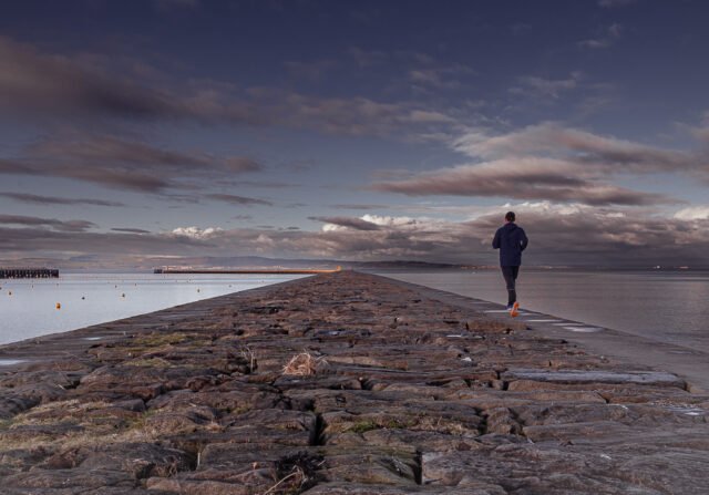 Eastern Breakwater in Wardie Bay