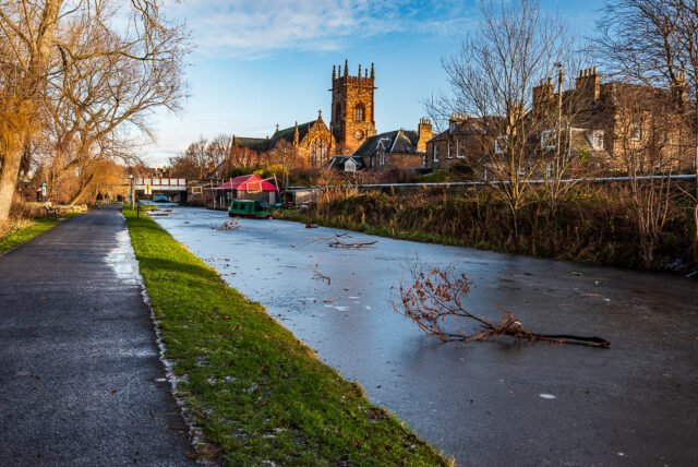 Union canal at Polwarth
