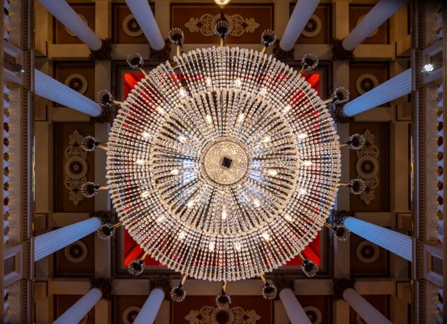 The Dome, Entrance candelabra , George Street Edinburgh