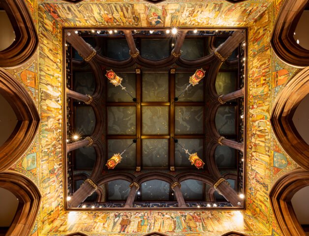 Ceiling of National Portrait Gallery, Queen Street